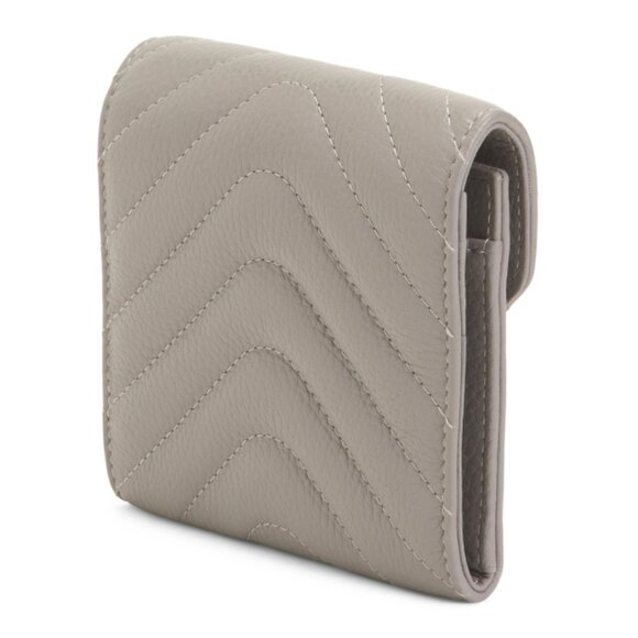 RADLEY LONDON Grey Leather Rowe Avenue Medium Flap Over Wallet - Picture 2 of 2